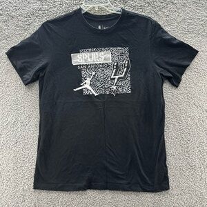 Nike Black Short Sleeve Basketball Tee